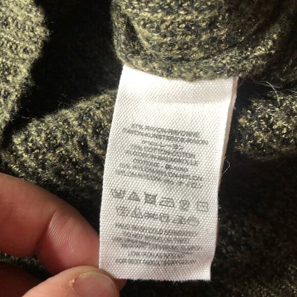 Free People Sweater Oversized Scoop‎ Neck Knit Sz Large Balloon Sleeves - Picture 6 of 7